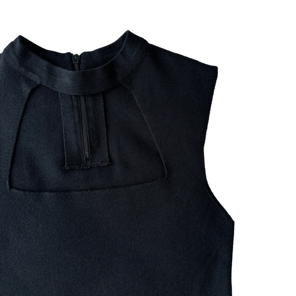 SUZY SHIER BLACK SLEEVELESS SQUARE NECKLINE  TOP | SIZE S NWOT - Picture 13 of 16
